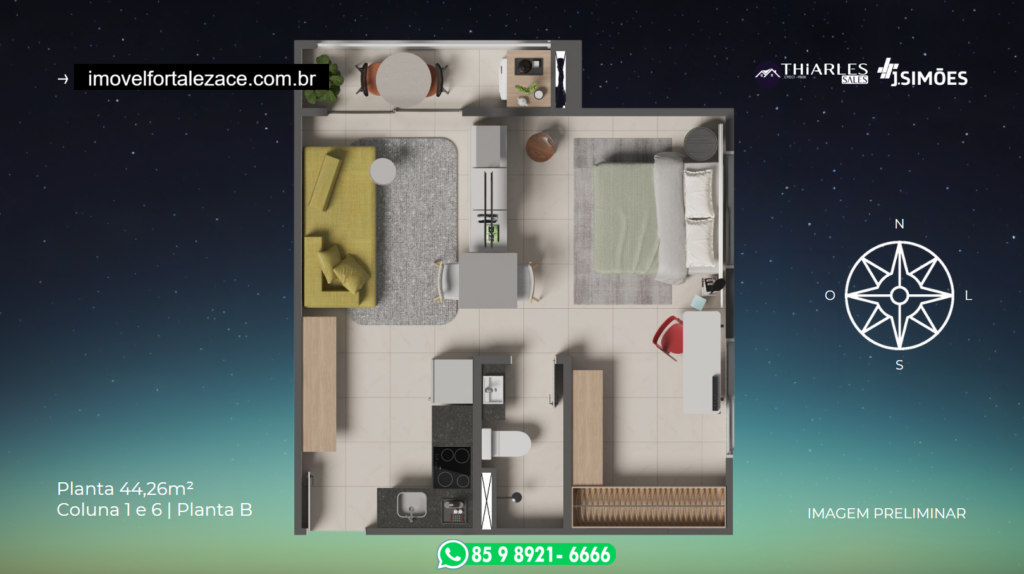 apartamentos para investir aluguel por temporada